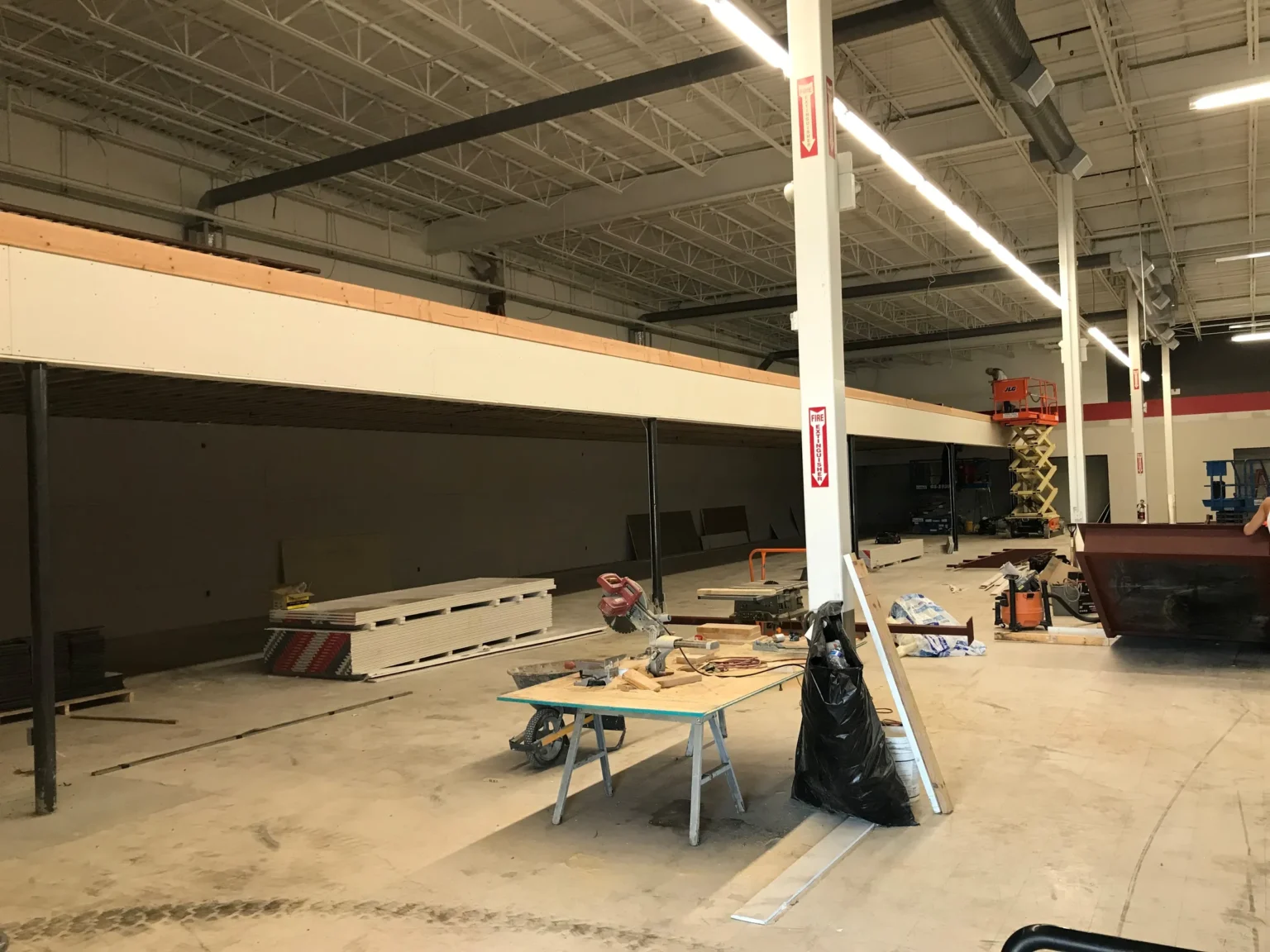 Bob Mills Interior Steel Stair Framing
