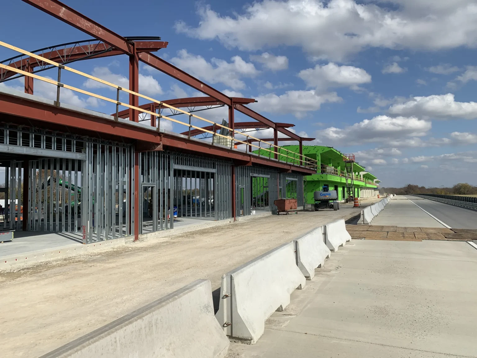 Hedge Hollow Racetrack Building A – Exterior Progress 5